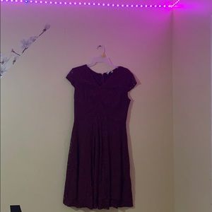 Beautiful Sunday  dress , it reaches my knees . P